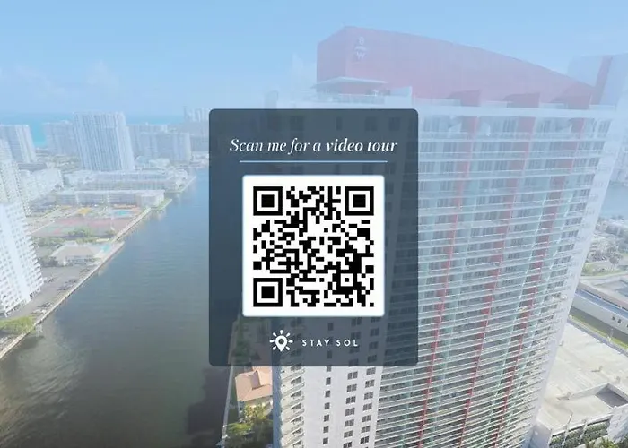 Spectacular Apartment Balcony Pool Hallandale Beach